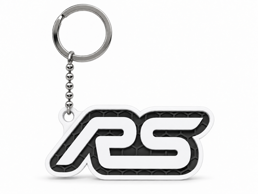 Breloc auto Ford RS cu lanț și inel