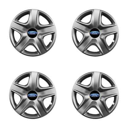 Set 4 capace roti potrivite jantelor de 15 inch compatibile FORD Focus, Fiesta, Ka, C-max, Escort, Fusion, Galaxy, Mondeo, Transit, Model-340