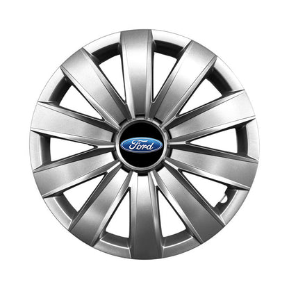 Set 4 capace roti 14 inchi (R14) compatibile FORD Focus, Fiesta, Ka, C-max, Escort, Fusion, Galaxy, Mondeo, Transit, Model-226