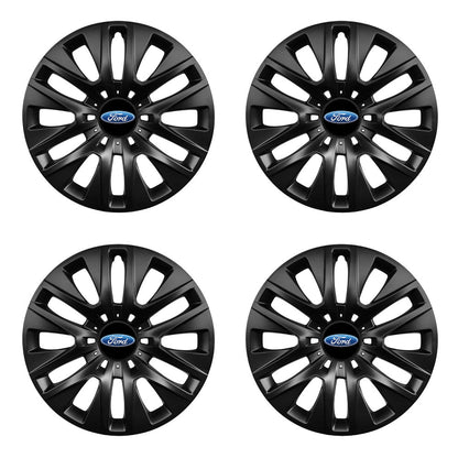 Set 4 capace roti potrivite jantelor de 16 inch compatibile FORD, Model 429 Black