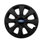 Set 4 capace roti potrivite jantelor de 15 inch compatibile FORD, Model - 316 Black Edition
