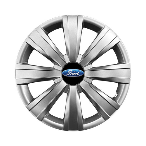 Set 4 capace roti 15 inchi (R15) compatibile FORD Focus, Fiesta, Ka, C-max, Escort, Fusion, Galaxy, Mondeo, Transit, Model-328