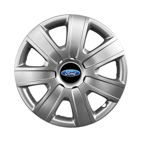 Set 4 capace roti 16 inchi (R16) compatibile FORD Focus, Fiesta, Ka, C-max, Escort, Fusion, Galaxy, Mondeo, Transit, Model-415