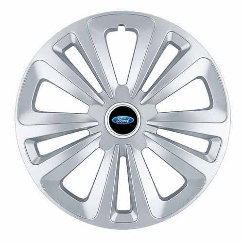 Set 4 Capace Roti Terra Gri R14, pentru Ford
