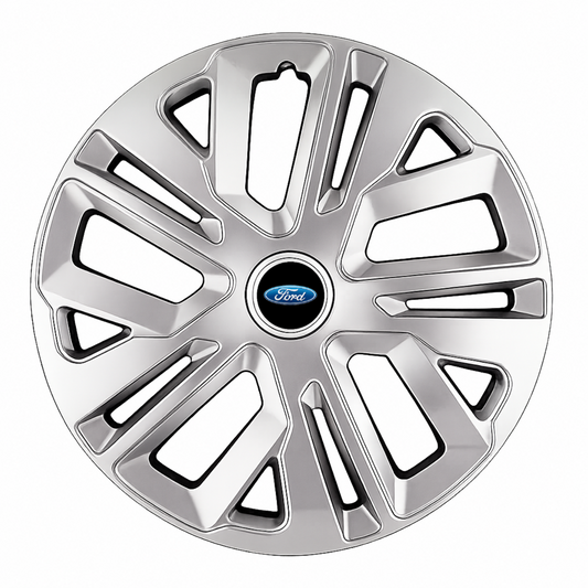 Set 4 Capace Roti 14 inchi (R14) Raven Gri, Compatibile Cu Ford