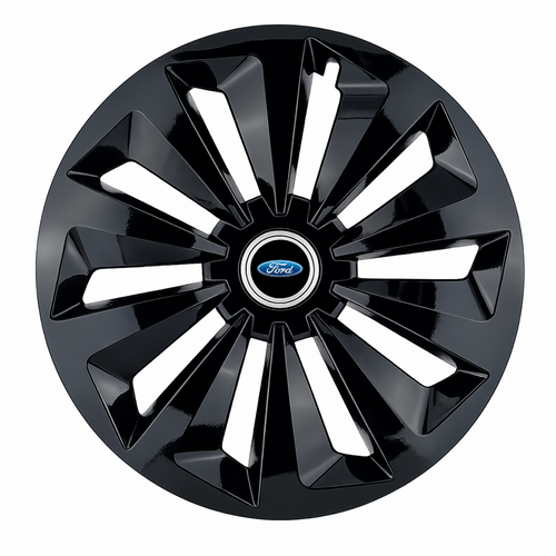 Set 4 capace roti Fox negru R15 Compatibil Cu Ford