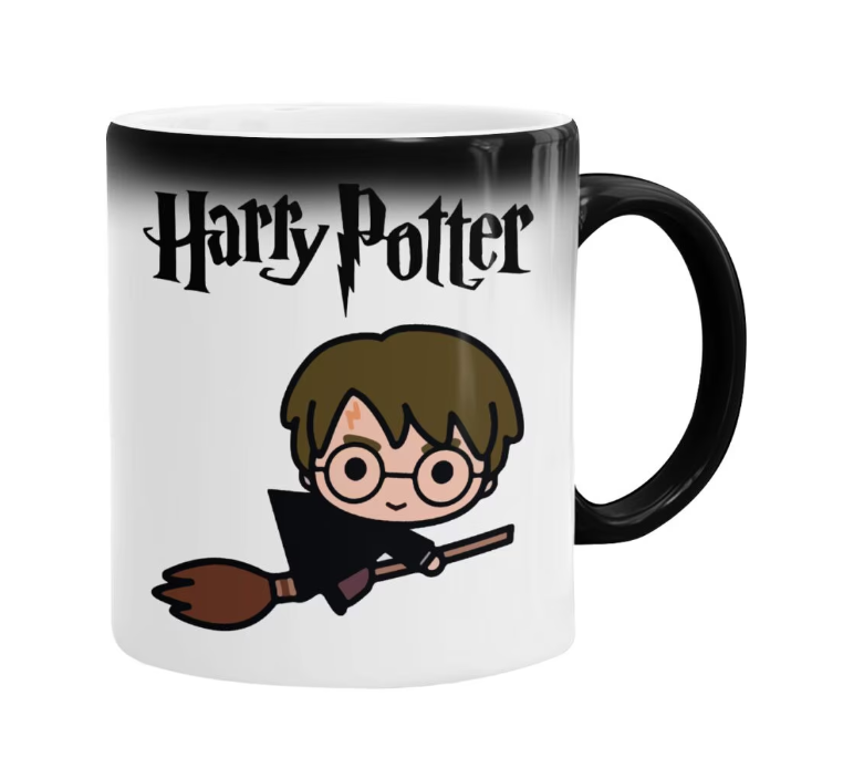 Cana termosensibila Magic Cup Harry Potter, Ceramica, 330 ml, Multicolor