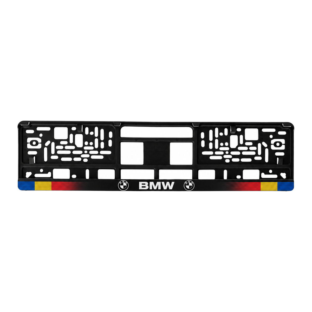 Set 2 bucati, suport numar inmatriculare personalizat BMW, HLX-1