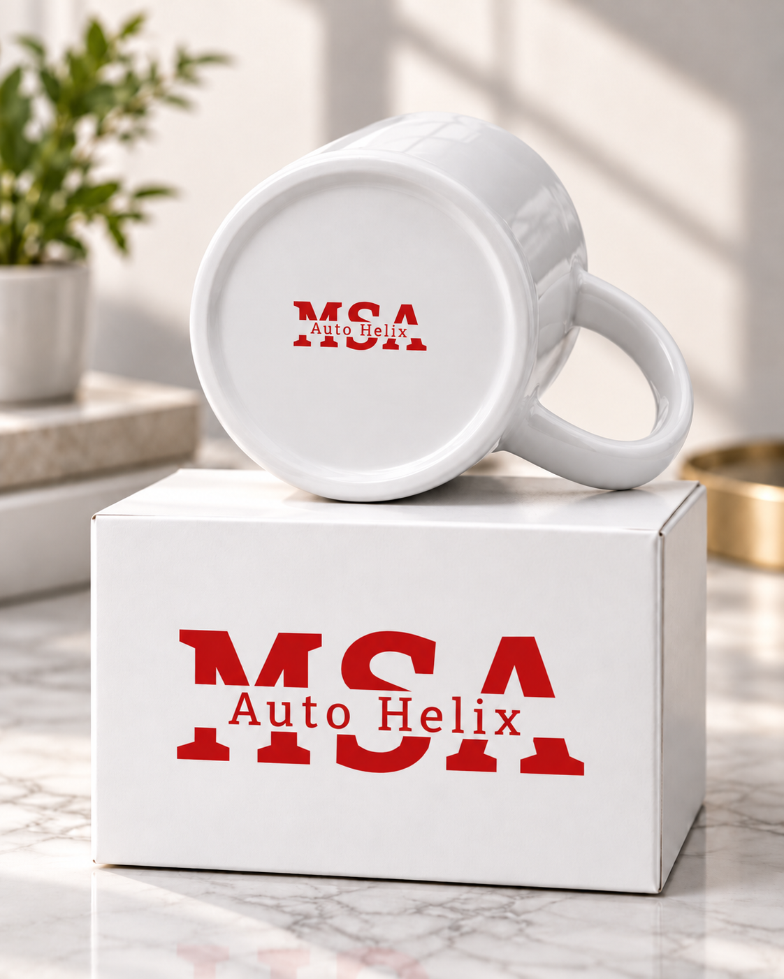 Cană personalizată Doamna șefa casei, ceramică albă 330 ml, mesaj amuzant, cadou pentru soție