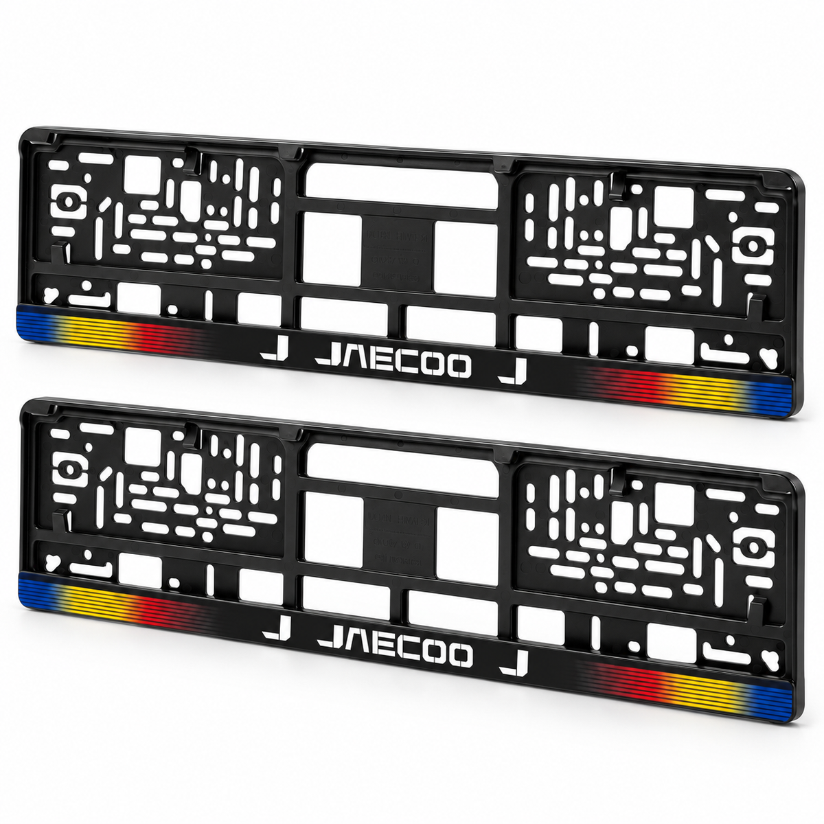 Set 2 bucati, suport numar inmatriculare personalizat Jaecoo, HLX-1