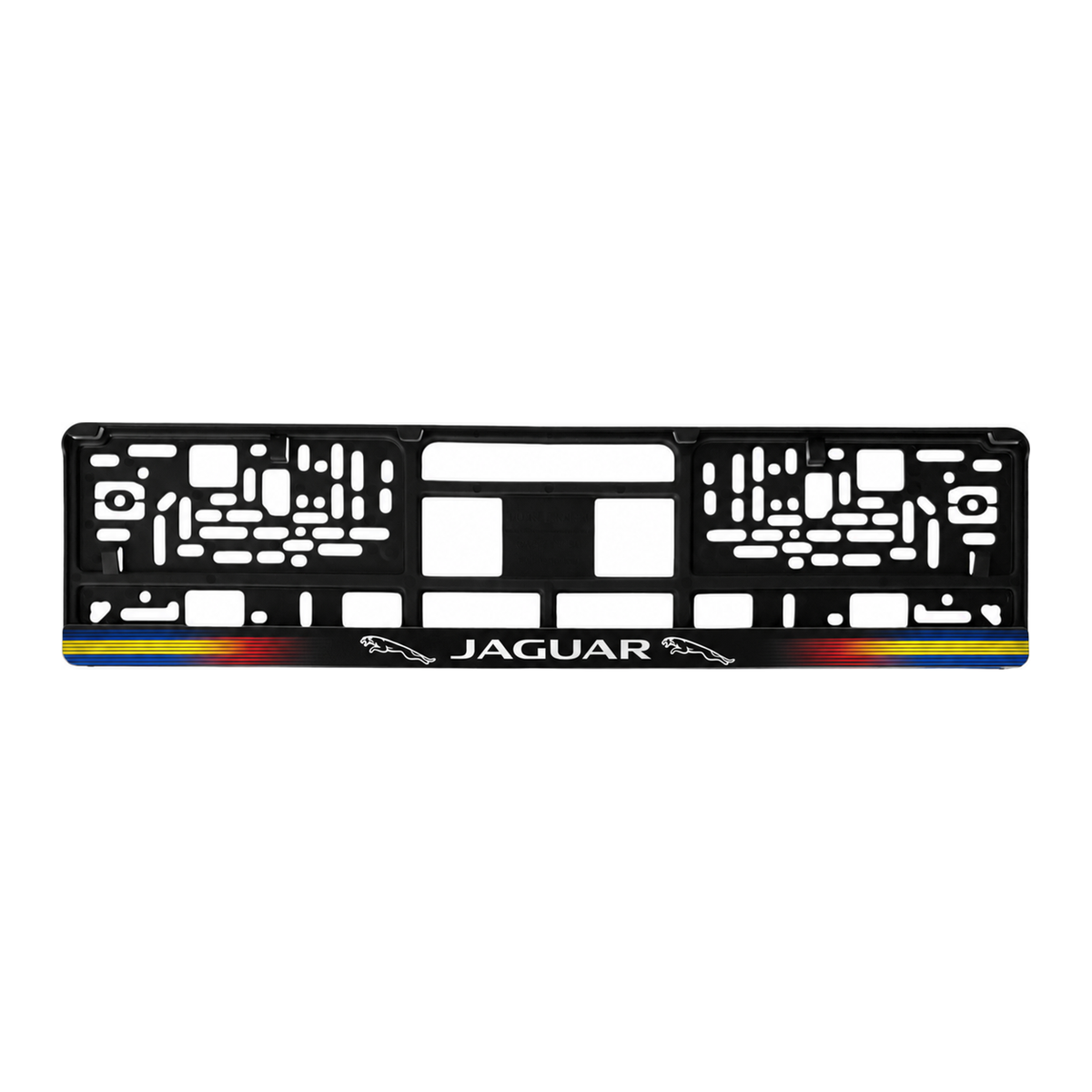 Set 2 bucati, suport numar inmatriculare personalizat Jaguar, HLX-1