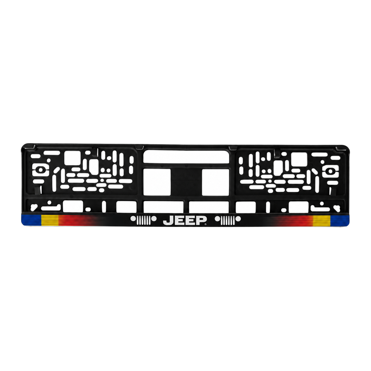 Set 2 bucati, suport numar inmatriculare personalizat Jeep, HLX-1