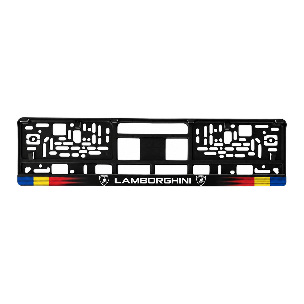 Set 2 bucati, suport numar inmatriculare personalizat Lamborghini, HLX-1