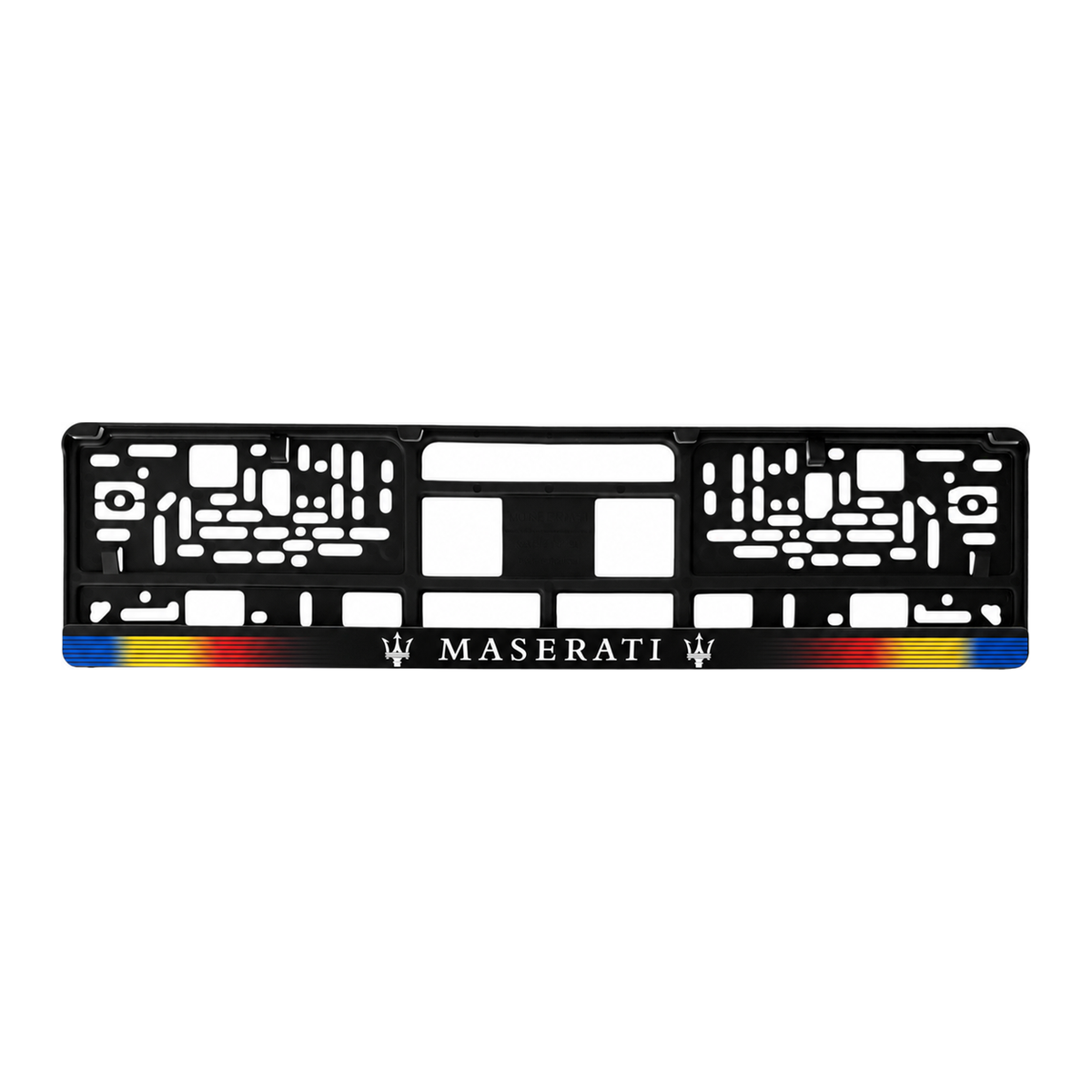 Set 2 bucati, suport numar inmatriculare personalizat Maserati, HLX-1
