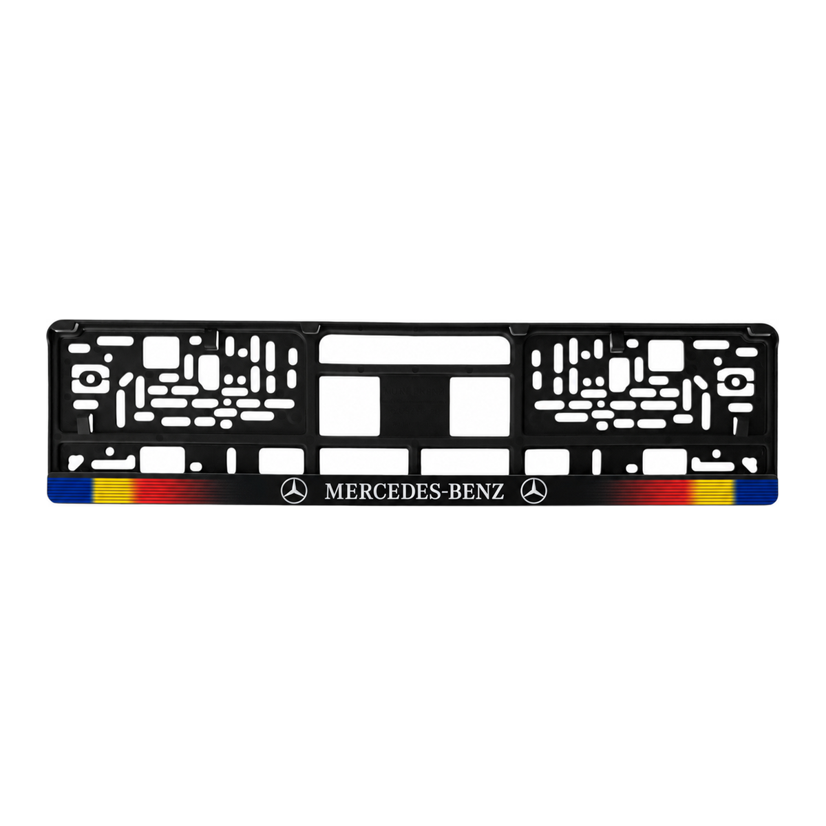 Set 2 bucati, suport numar inmatriculare personalizat Mercedes-Benz, HLX-1