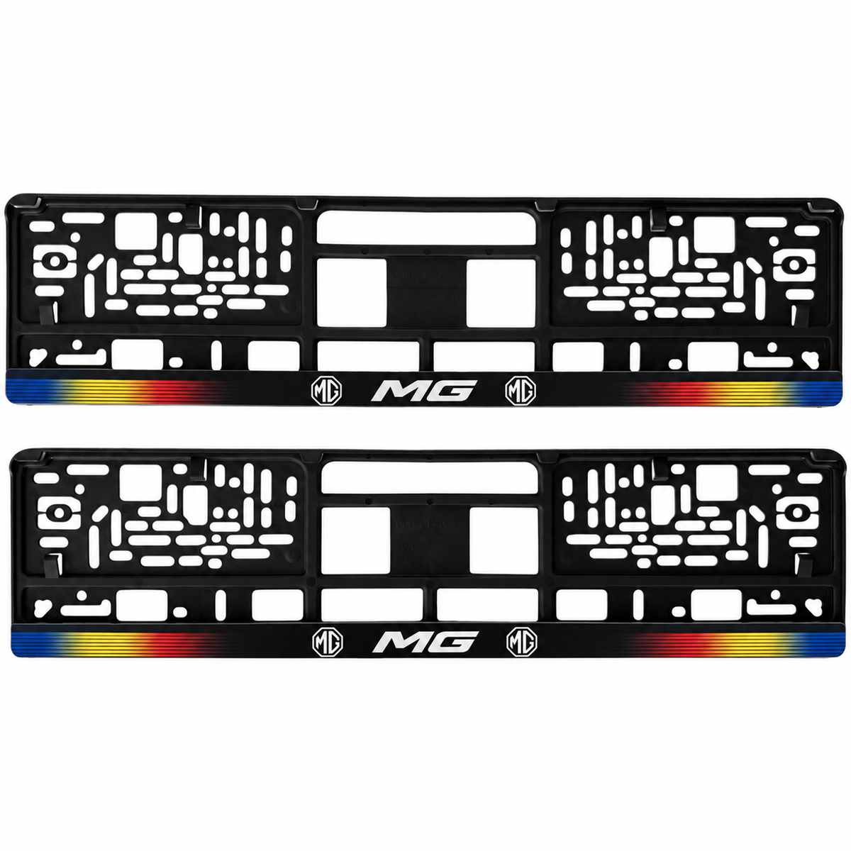 Set 2 bucati, suport numar inmatriculare personalizat MG, HLX-1