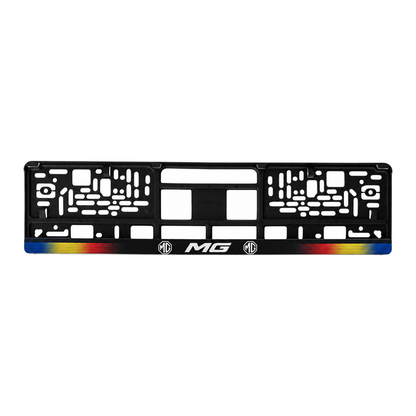 Set 2 bucati, suport numar inmatriculare personalizat MG, HLX-1