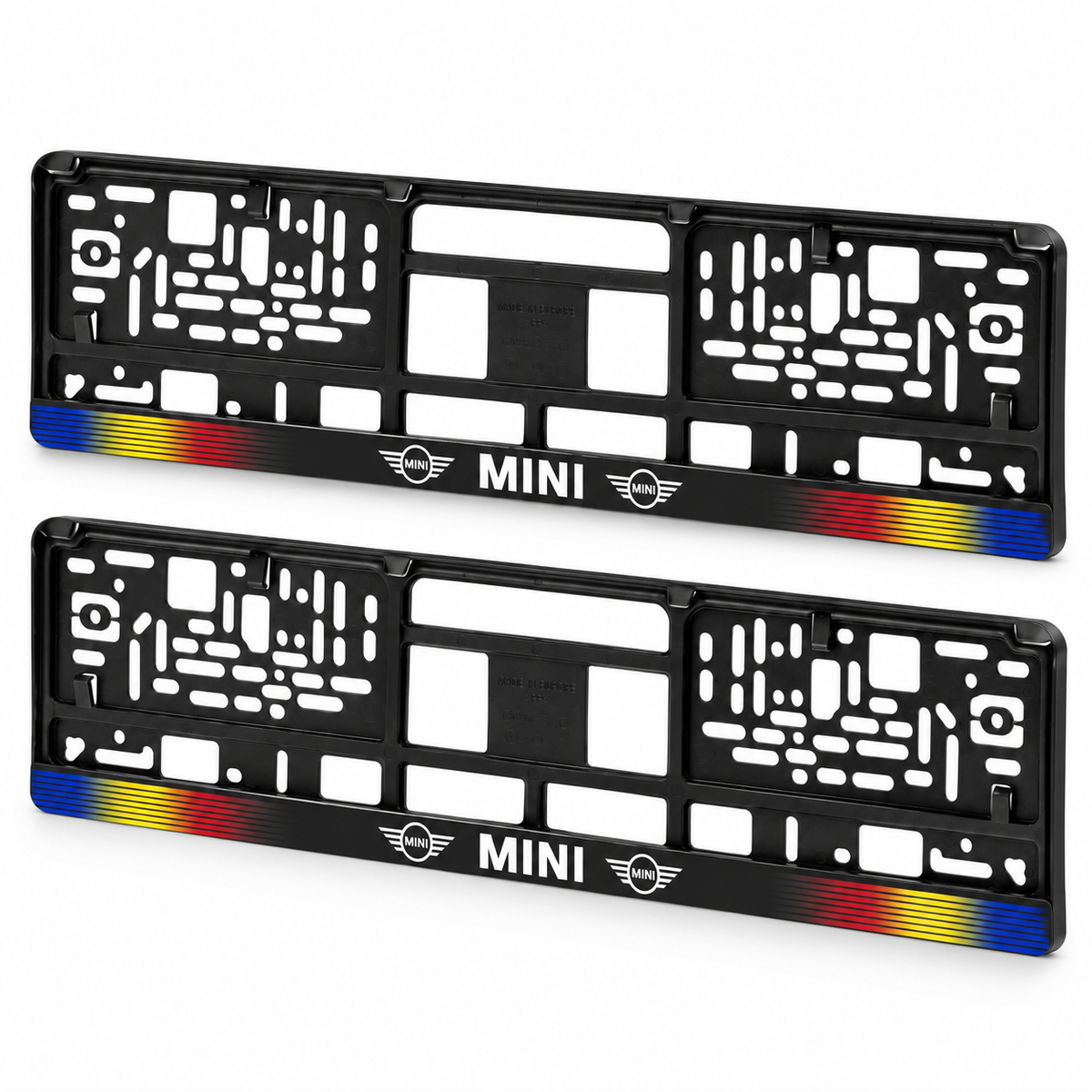 Set 2 bucati, suport numar inmatriculare personalizat Mini, HLX-1
