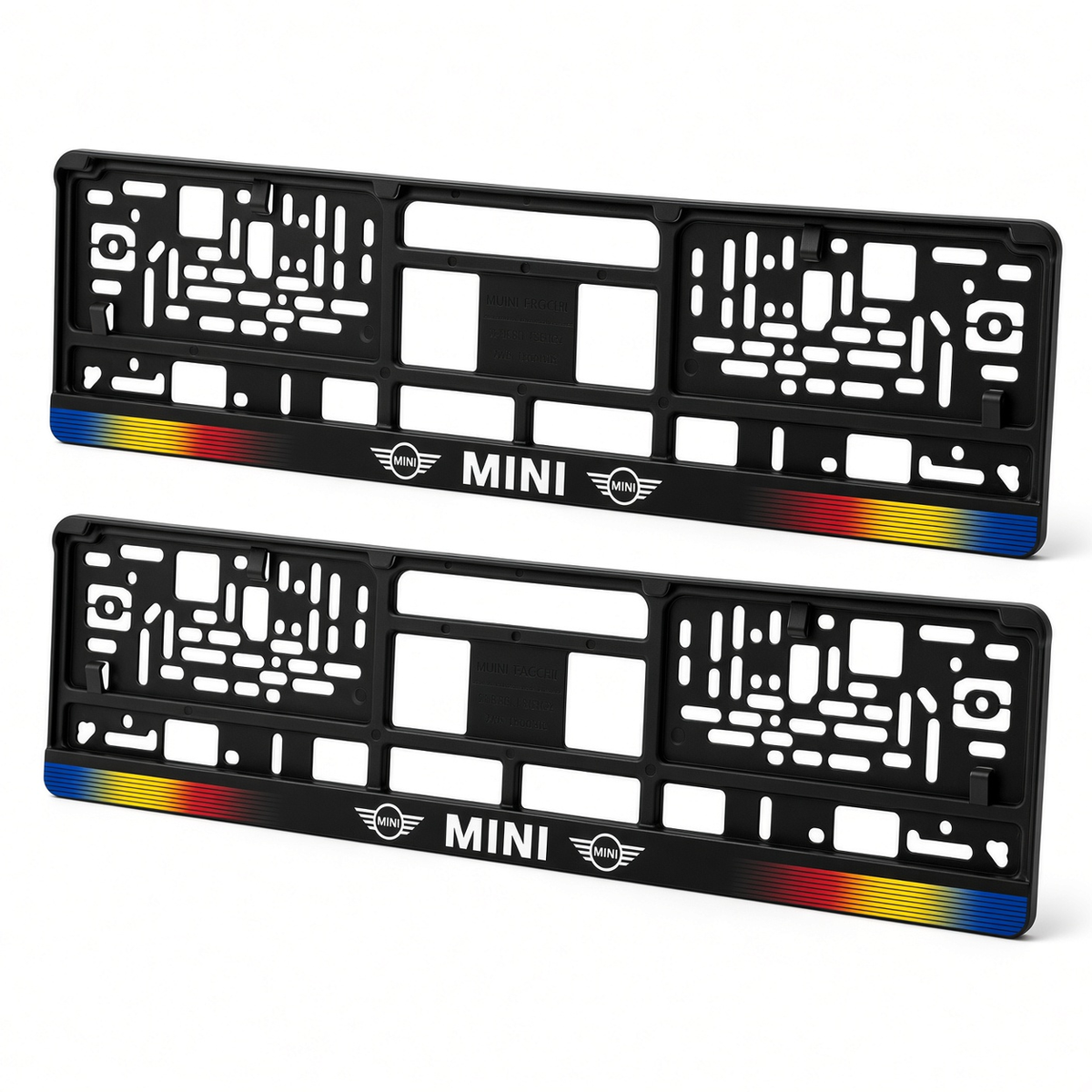 Set 2 bucati, suport numar inmatriculare personalizat Mini, HLX-1