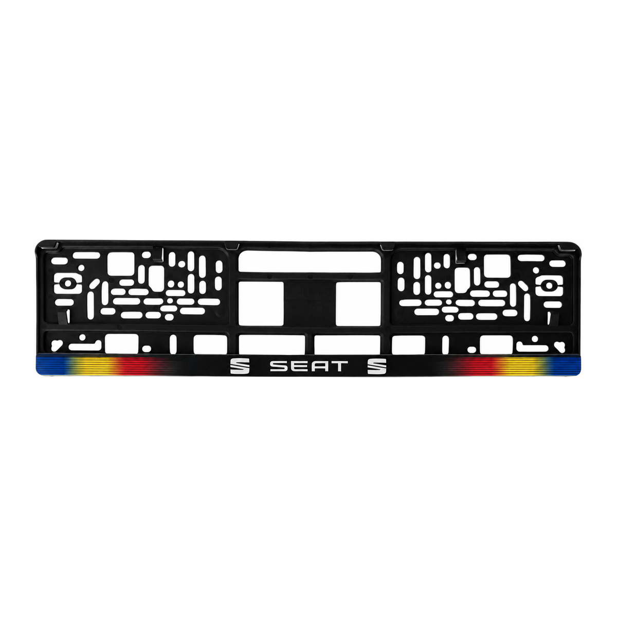 Set 2 bucati, suport numar inmatriculare personalizat Seat, HLX-1