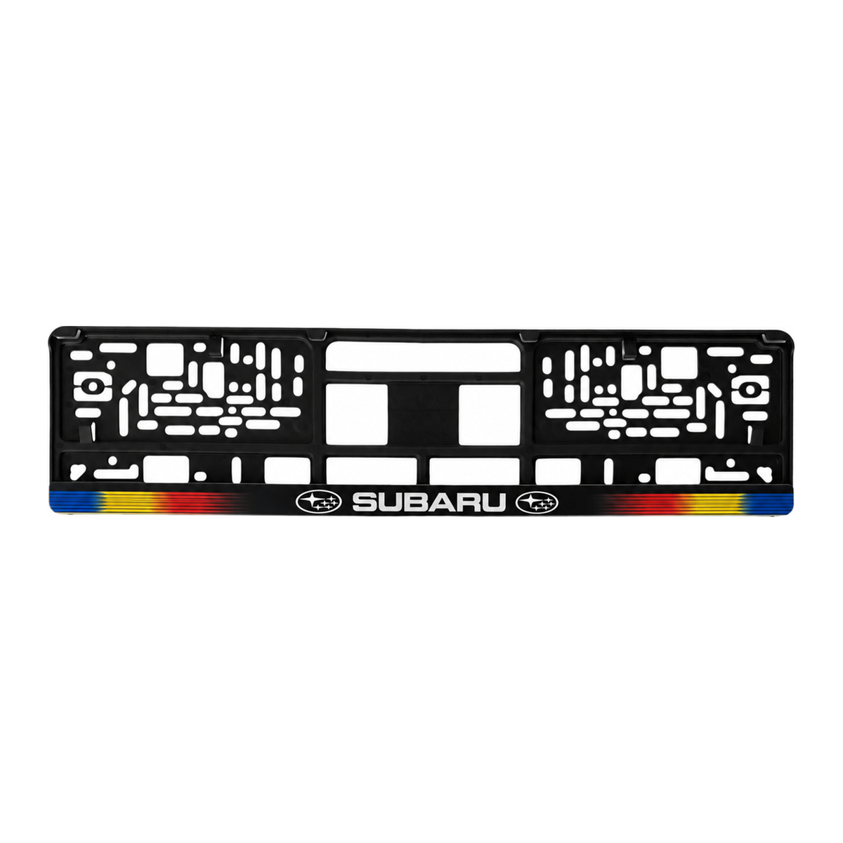 Set 2 bucati, suport numar inmatriculare personalizat Subaru, HLX-1