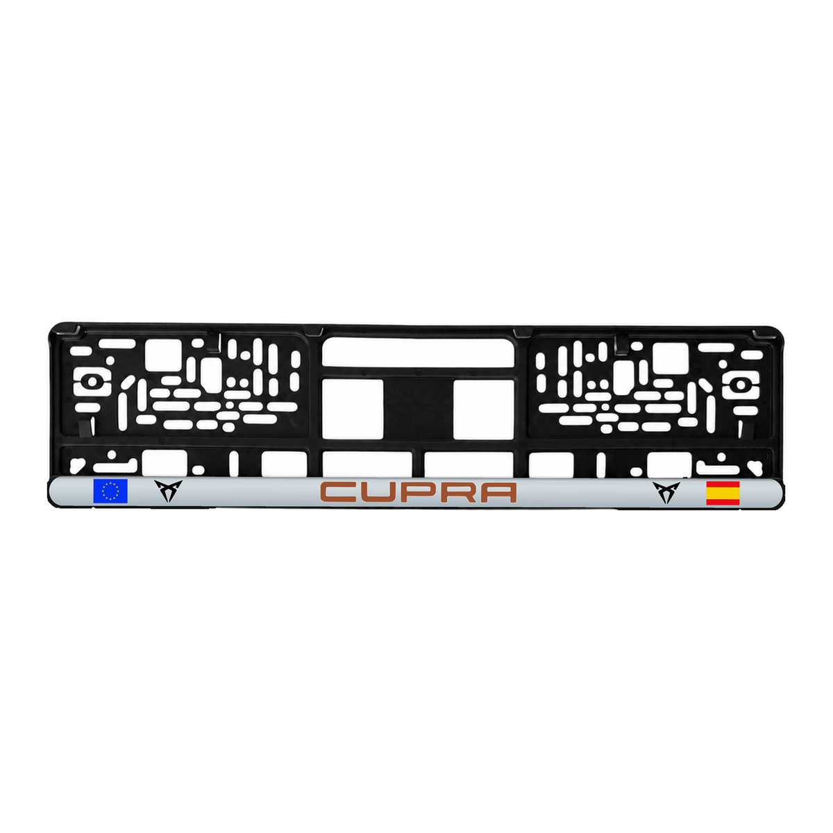 Set 2 bucati, suport numar inmatriculare personalizat Cupra, HLX-3