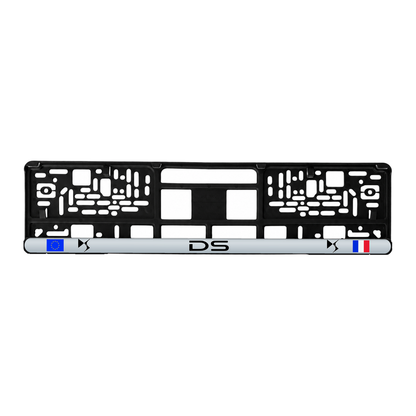 Set 2 bucati, suport numar inmatriculare personalizat DS, HLX-3