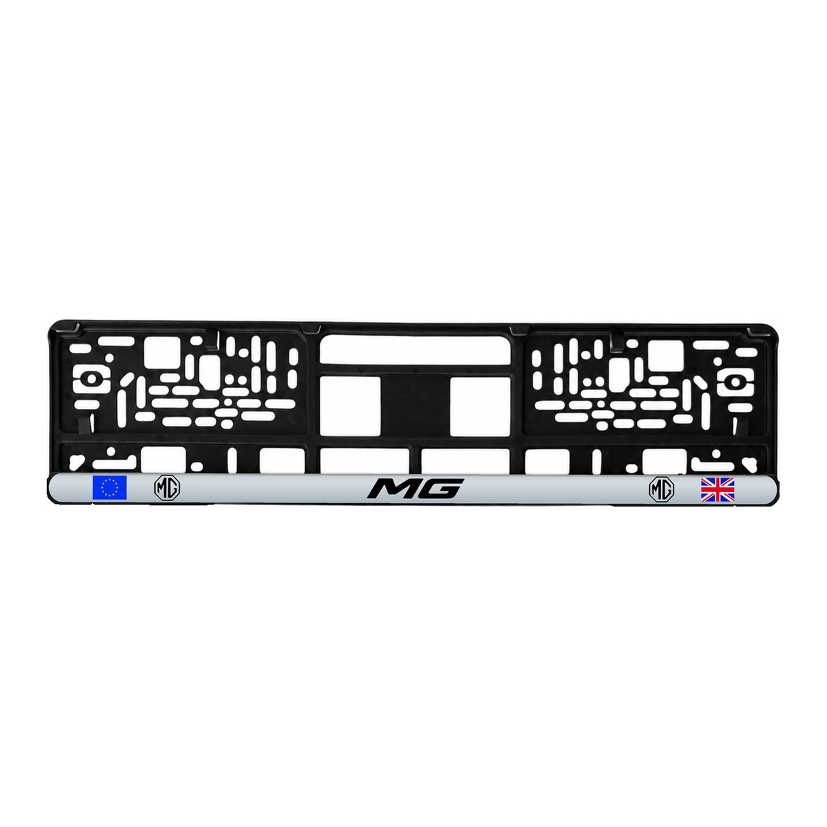 Set 2 bucati, suport numar inmatriculare personalizat MG, HLX-3