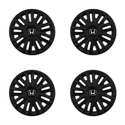 Set 4 capace roti potrivite jantelor de 15 inch compatibile HONDA, Model - 313 Black