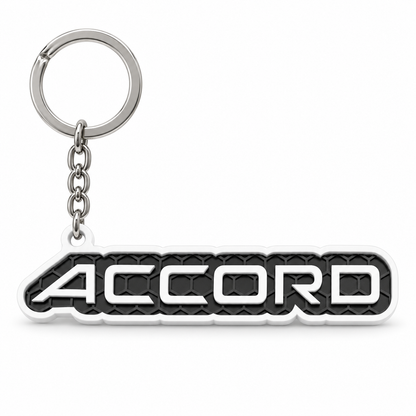 Breloc auto Honda Accord cu lanț și inel