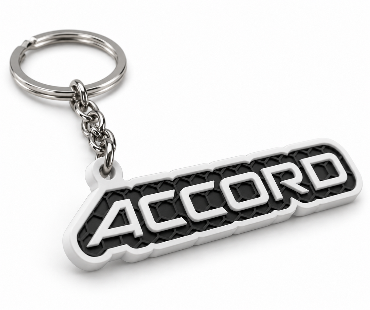 Breloc auto Honda Accord cu lanț și inel