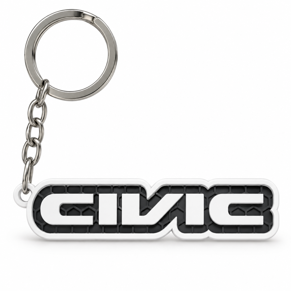 Breloc auto Honda Civic cu lanț și inel