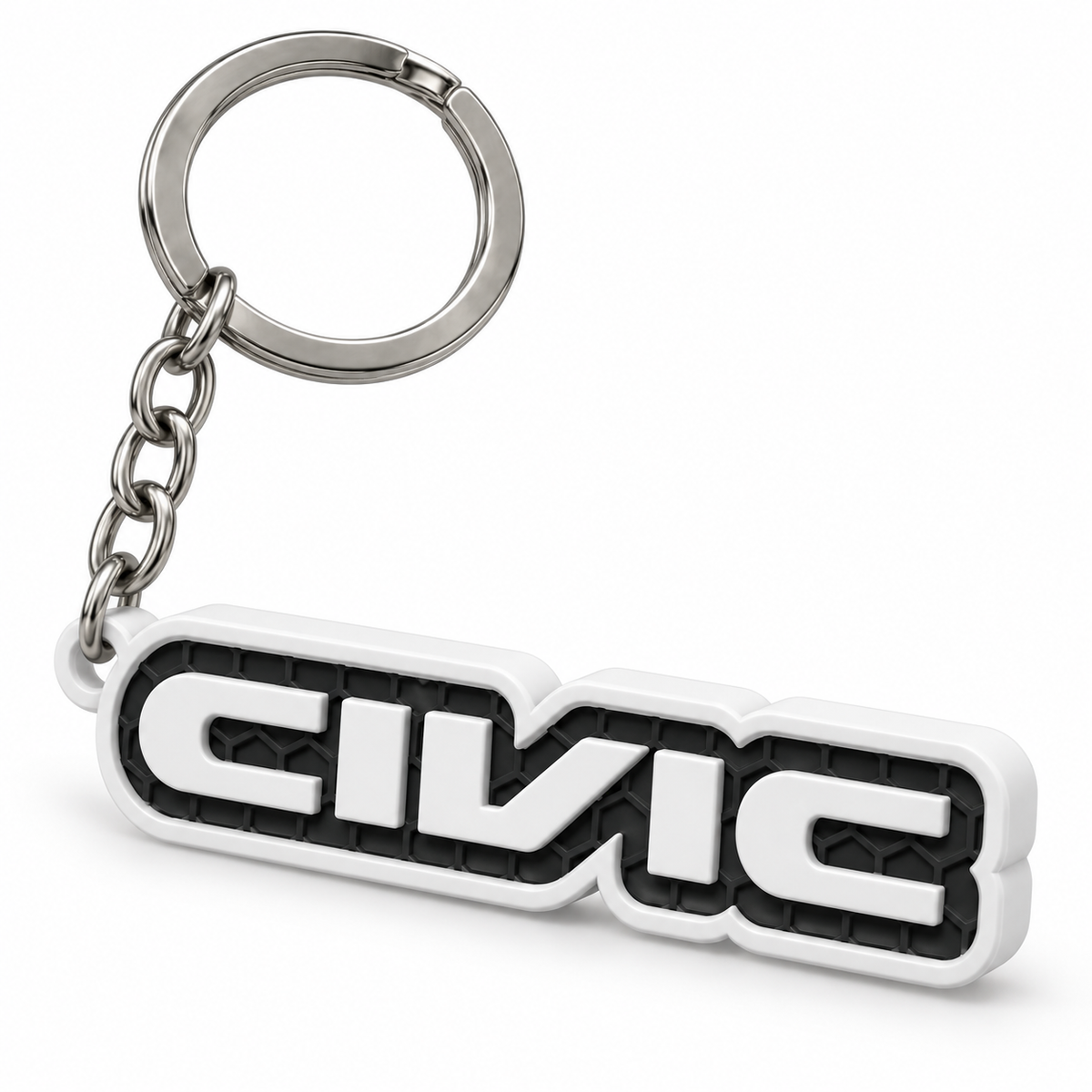 Breloc auto Honda Civic cu lanț și inel