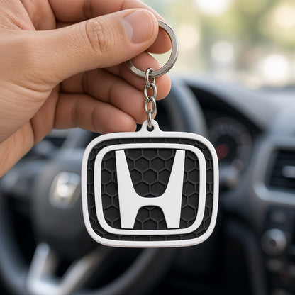 Breloc auto Honda cu lanț și inel
