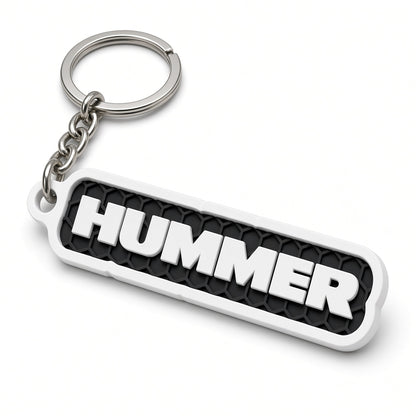 Breloc auto Hummer cu lanț și inel