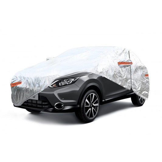 Husa auto cu fermoar argintie ,marime SUV/VAN L