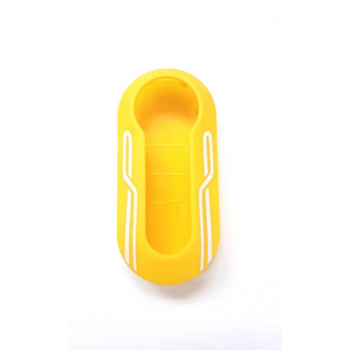Husa pentru cheie Fiat galben