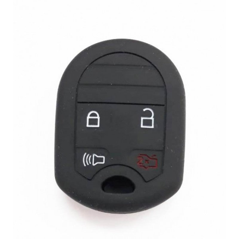 Husa silicon Ford 4 but cu emblema SIL 241