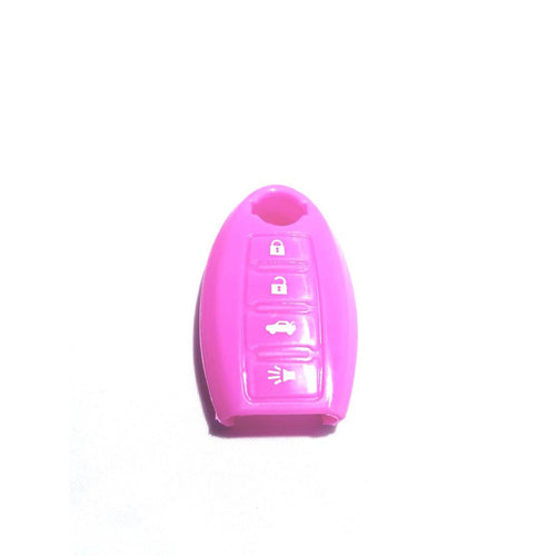 Husa silicon Nissan 3+1 buton panica SIL 084