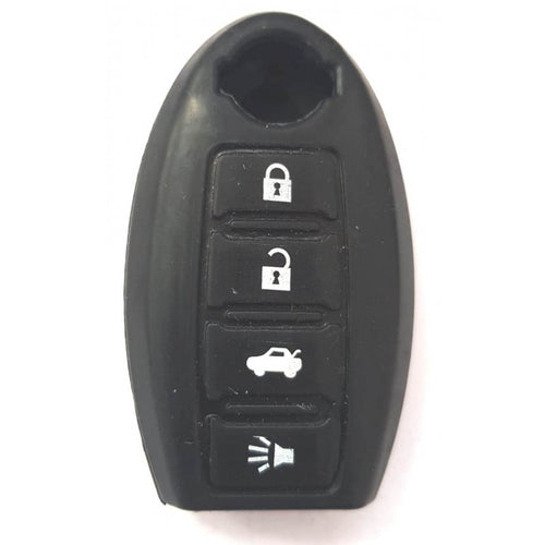 Husa silicon Nissan 3+1 buton panica SIL 309