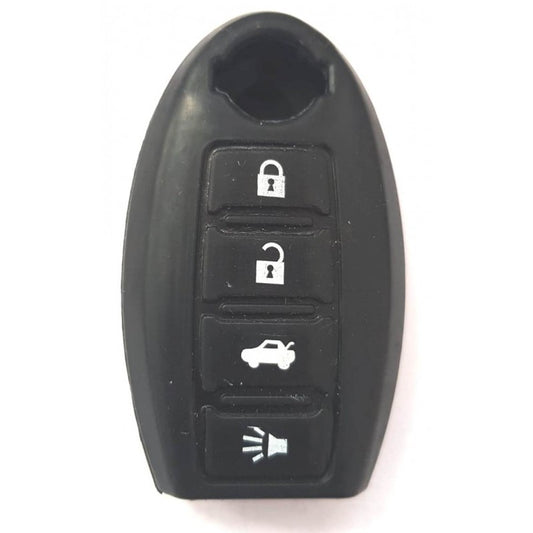 Husa silicon Nissan 3+1 buton panica SIL 309