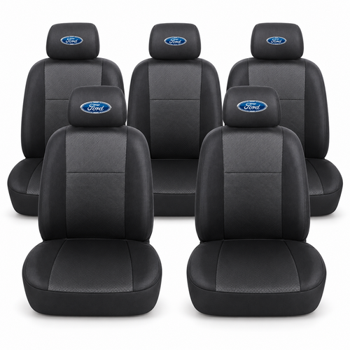 Huse scaune individuale 5 locuri personalizate cu Ford
