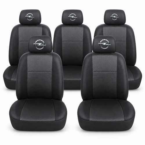 Huse scaune individuale 5 locuri personalizate cu Opel