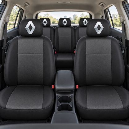 Huse scaune individuale 5 locuri personalizate cu Renault