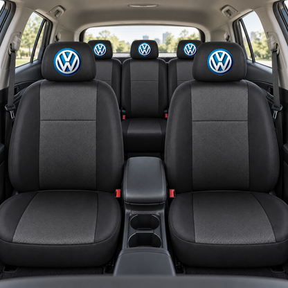 Huse scaune individuale 5 locuri personalizate cu Volkswagen