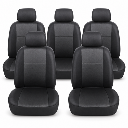 Huse scaune individuale 5 locuri personalizate cu Volkswagen