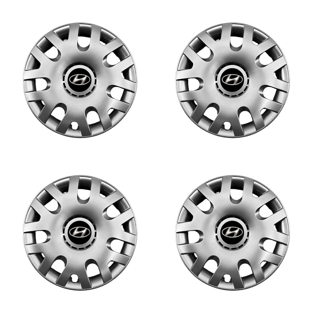Set 4 capace roti potrivite jantelor de 14 inch compatibile Hyundai, Model - 204