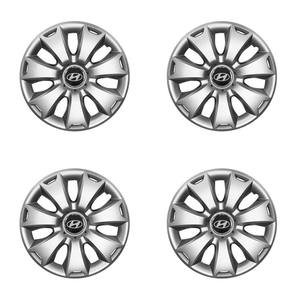 Set 4 capace roti 15 inchi (R15) compatibile Hyundai, Model - 335