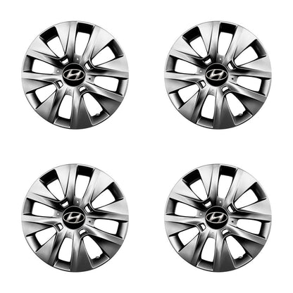 Set 4 capace roti potrivite jantelor de 15 inch compatibile HYUNDAI Tucson, Getz, Matrix, i30, Trajet, Coupe, Model-334