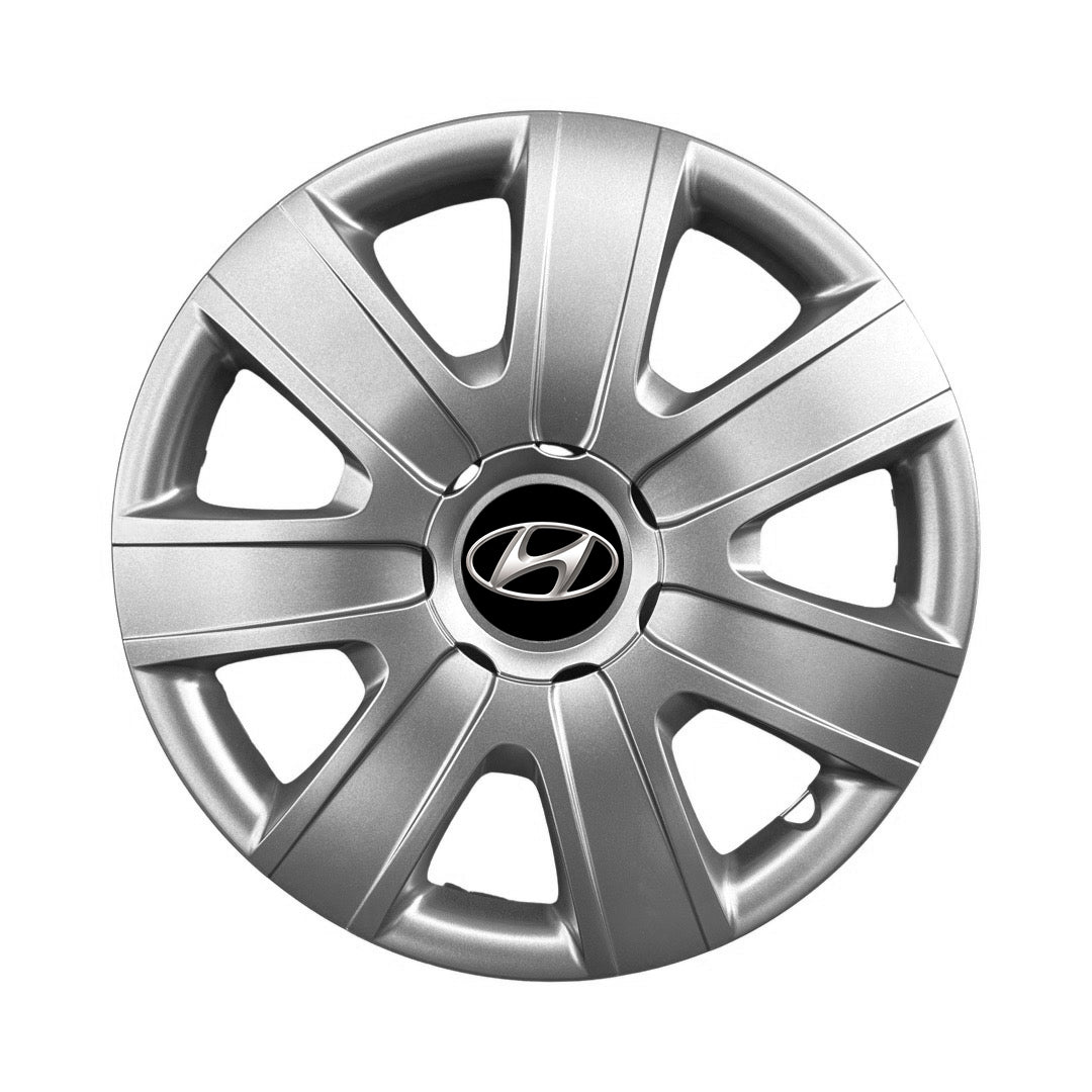 Set 4 capace roti 15 inchi (R15) compatibile HYUNDAI Tucson, Getz, Matrix, i30, Trajet, Coupe, Model-325